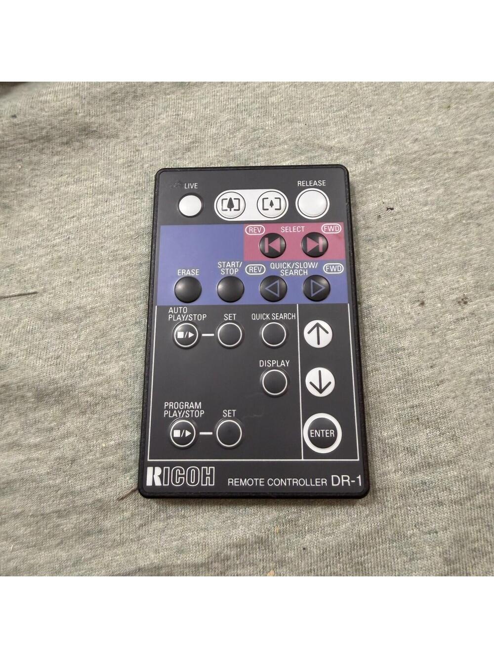 RICOH DR-1 DIGITAL VIDEO CAMERA REMOTE CONTROL‎ for RDC-1 DC-1, GENUINE TESTED